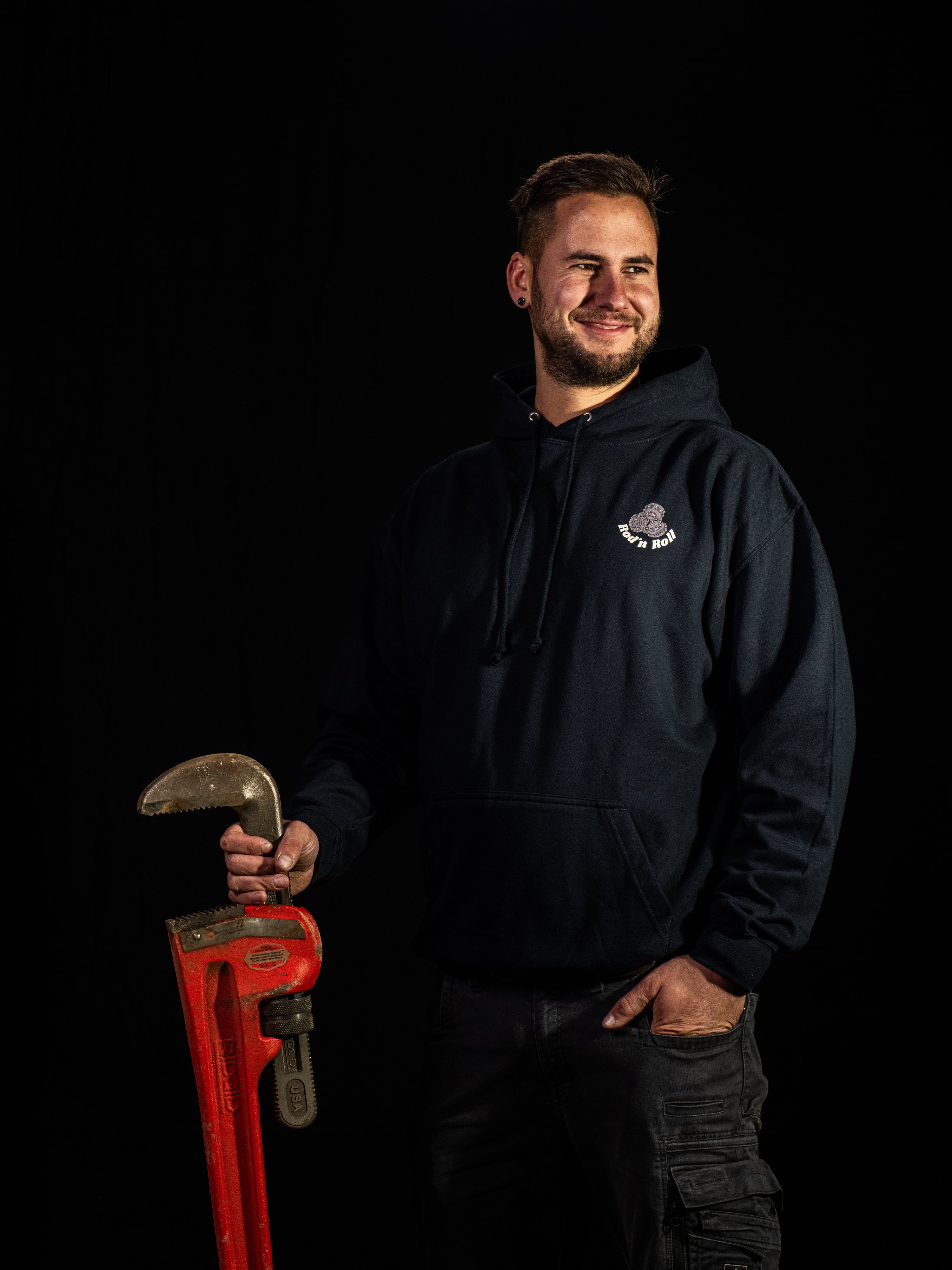 Drill Baby Drill Hoodie - Modern Script Style